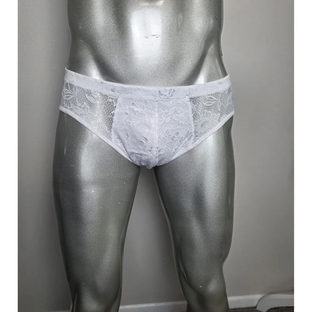 Cosabella Never Say Never Lace Brief White Underwear Soft Stretch‎ Comfort S NEW